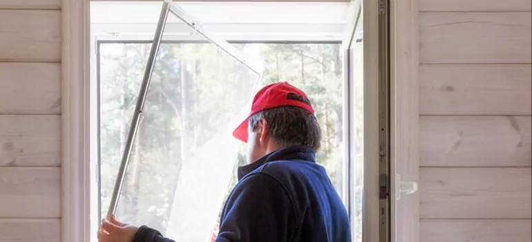 Expandable Window Screen Installation in Port Charlotte, FL