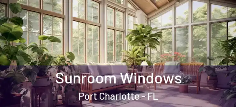  Sunroom Windows Port Charlotte - FL