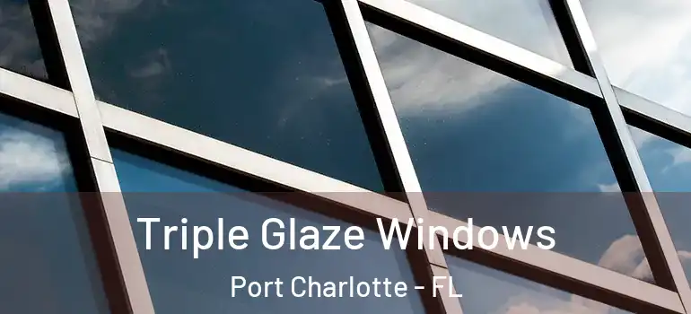  Triple Glaze Windows Port Charlotte - FL